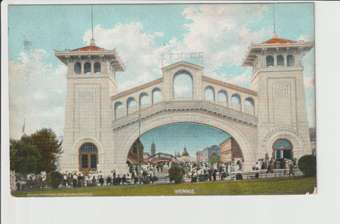 Venice Willow Grove Park Philadelphia JM Canfield Publisher Official Souvenir Card Willow Grove Abington Township Montgomery County Pennsylvania