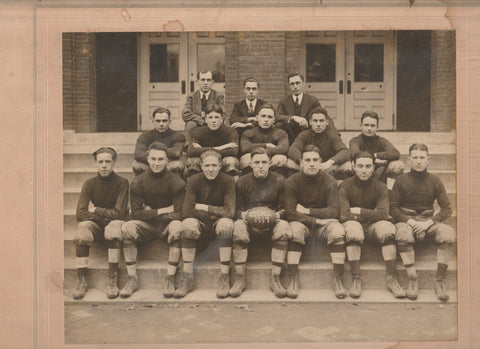 1917 West Chester High School Football Team Photograph WCHS Photo