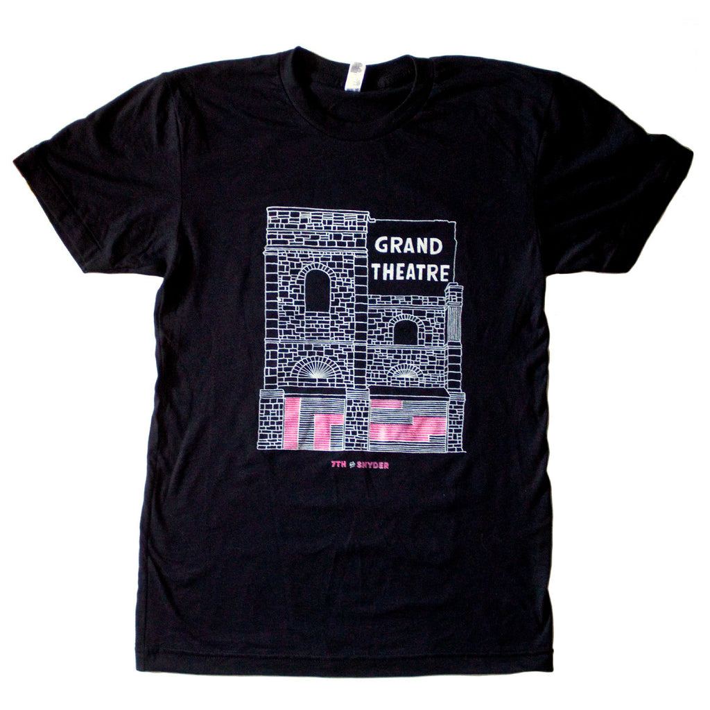 Grand Theater t-shirt by Hog Island Press for Hidden City