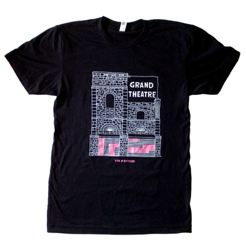 Grand Theater t-shirt by Hog Island Press for Hidden City