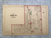 1875 G.M. Hopkins Atlas Plate North Philly/Future Temple University Area