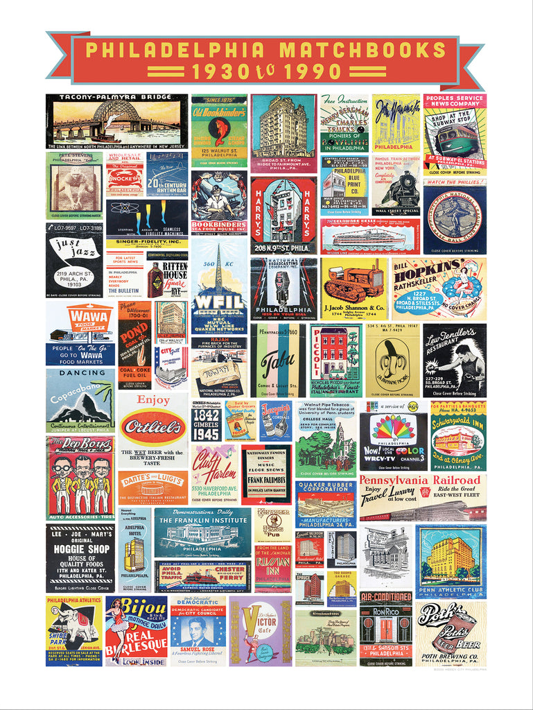Philly Matchbook Poster
