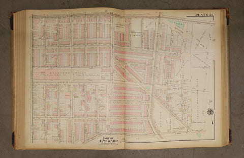 1923 Bromley Atlas - Plate 25 - Logan: Godfrey Ave, Bradford Mills Company Mill