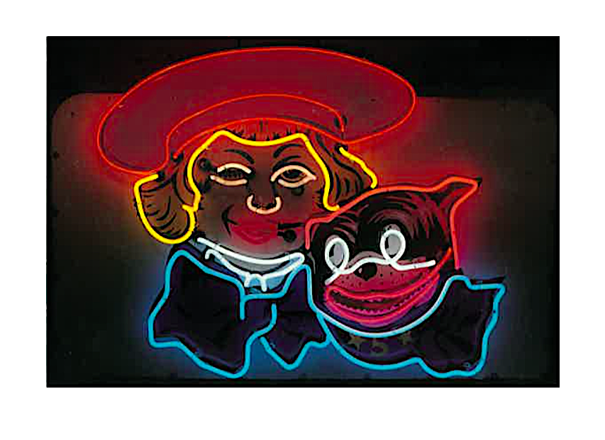 Buster Brown and Tige Postcard